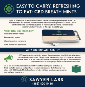 CBD breath mints